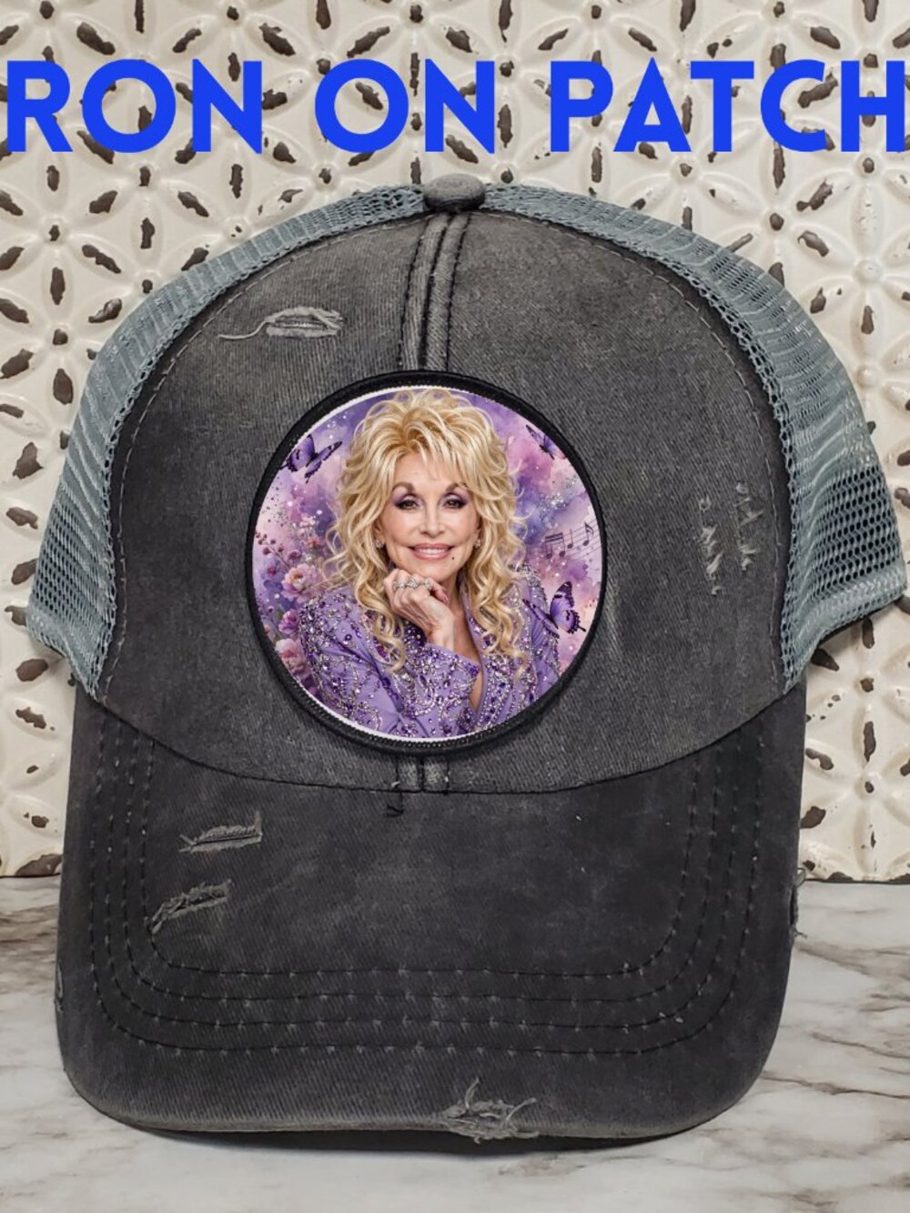 Dolly Parton Iron On Patch